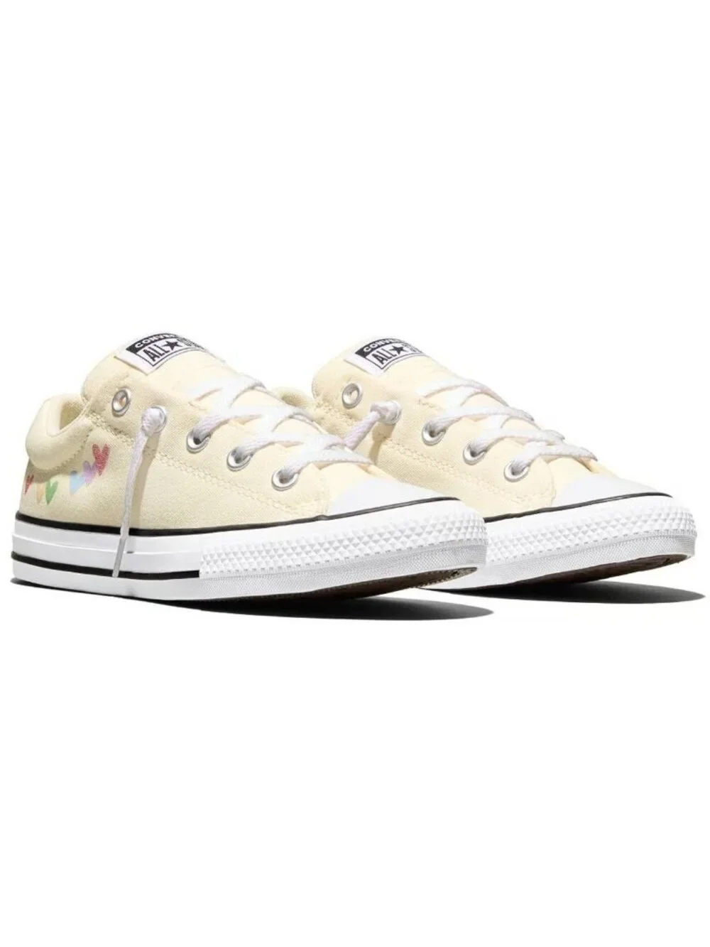 Converse Kids' Street Ox Low Top Sneakers - Cream 4